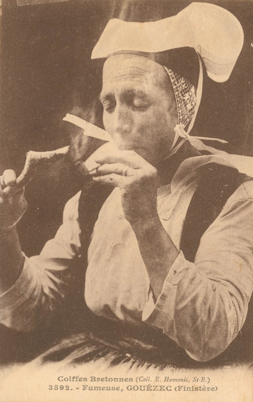 carte postale FUMEUSE Finistère 1921-1950 019271 Photo