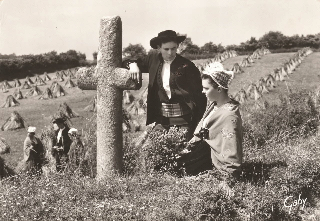 carte postale CHORALE BRETONNE Finistère 1950 019341 Photo