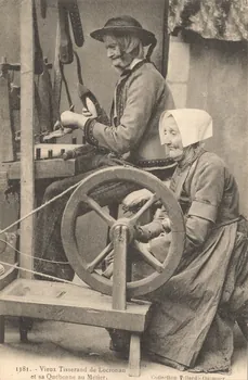 carte postale VIEUX TISSERAND Finistère 1903-1920 019355 Photo
