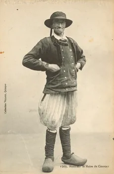 carte postale MONSIEUR LE MAIRE DE CONFORT Finistère 1903-1920 019365 Photo