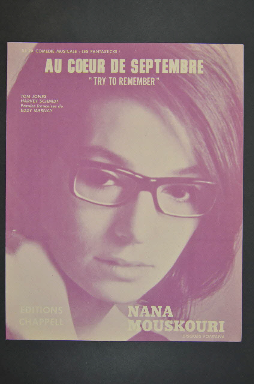 chanson petit format 1969.88.301 Photo Mucem