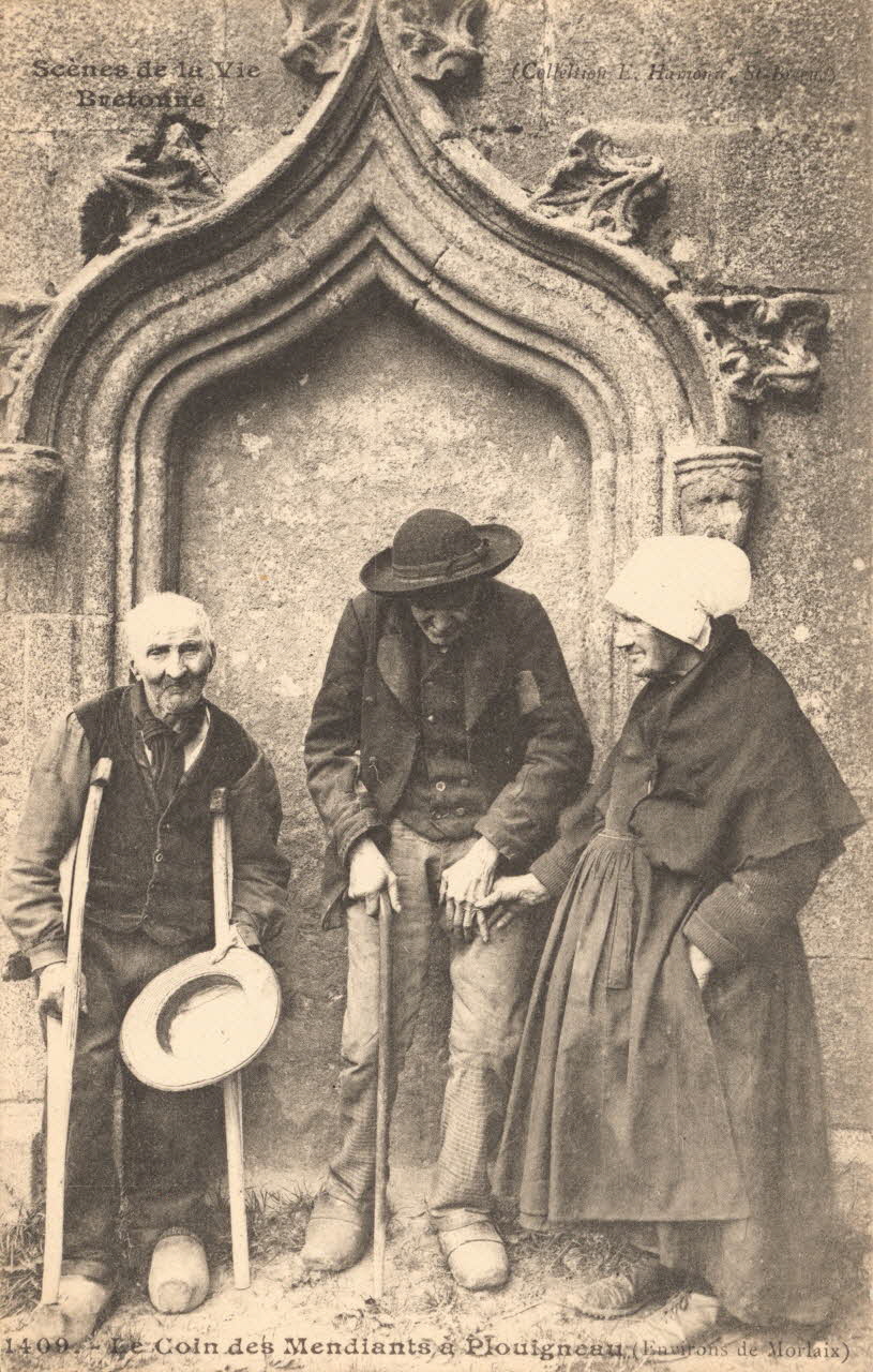 carte postale LE COIN DES MENDIANTS Finistère 1903-1920 019546 Photo