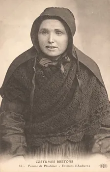 carte postale FEMME Finistère 1903-1920 019548 Photo