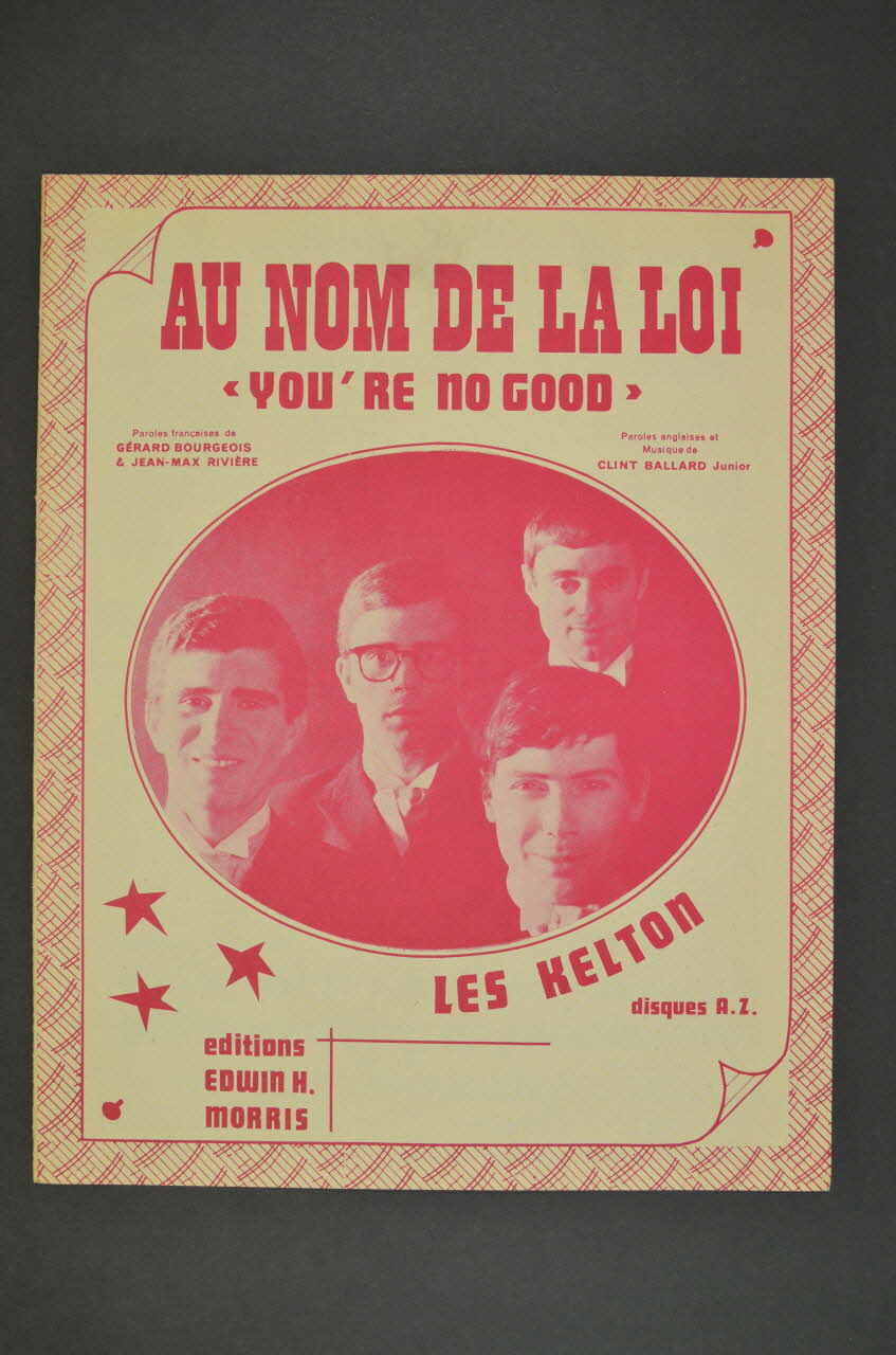 partition de musique petit format 1969.88.304 Photo Mucem