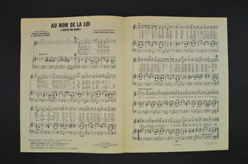 partition de musique petit format 1969.88.304 Photo Mucem