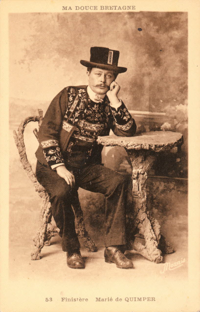 carte postale MARIE DE QUIMPER Finistère 1921-1950 019751 Photo