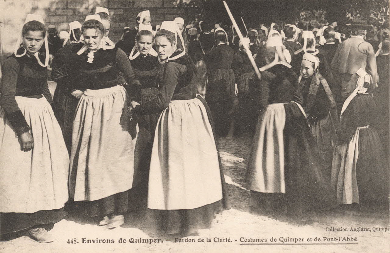 carte postale PARDON DE LA CLARTE Finistère 1903-1920 019764 Photo
