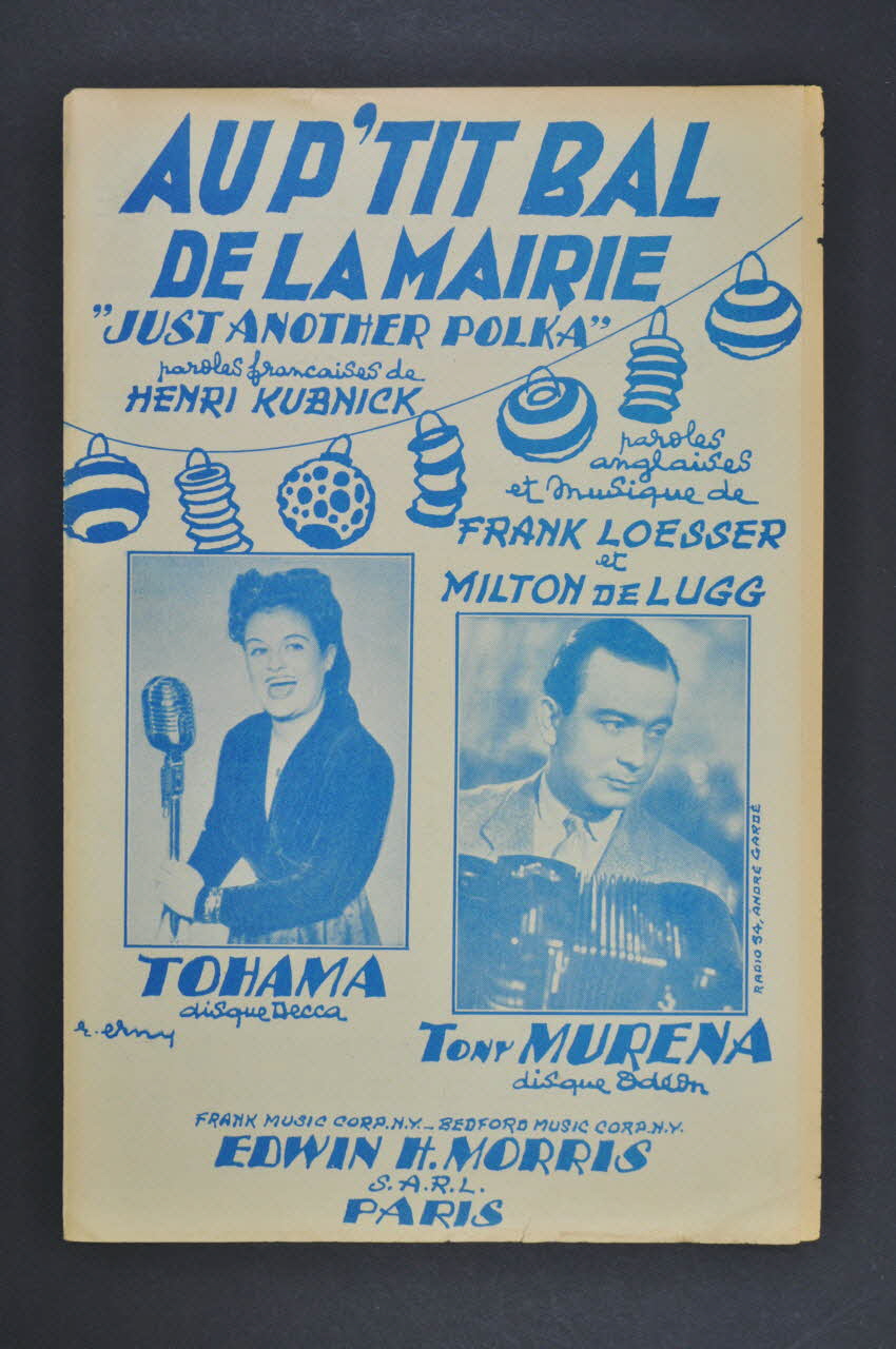 chanson petit format 1969.88.305 Photo Mucem