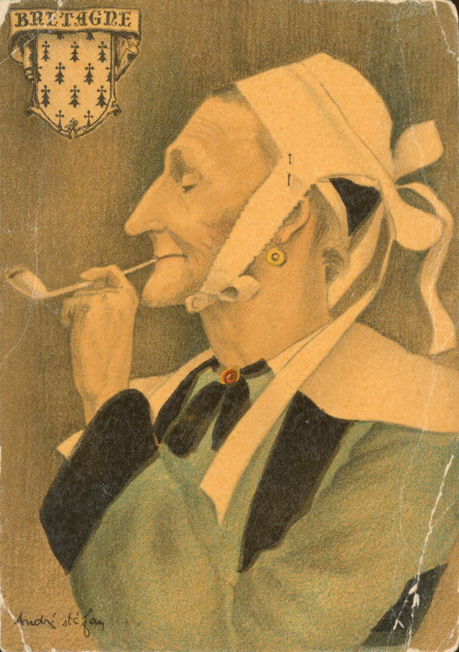 carte postale COIFFE DE LA REGION DE SCAER Finistère 1903-1920 019892 Photo