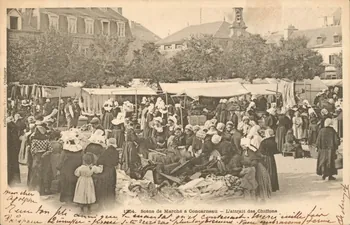 carte postale L'ATTRAIT DES CHIFFONS Finistère 1903 019942 Photo