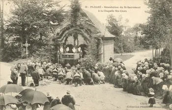 carte postale BENEDICTION ST SACREMENT Finistère 1903-1920 020017  Photo