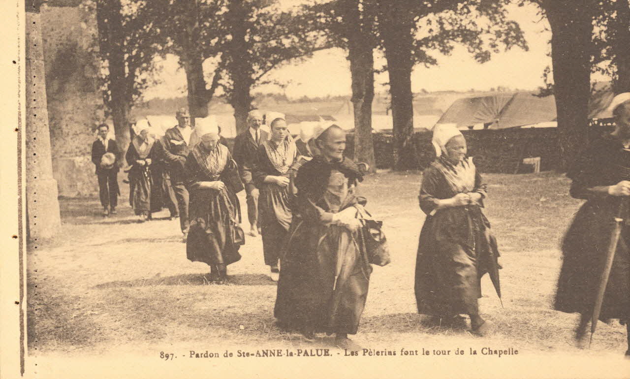 carte postale LES PELERINS Finistère 1903-1920 020211 Photo