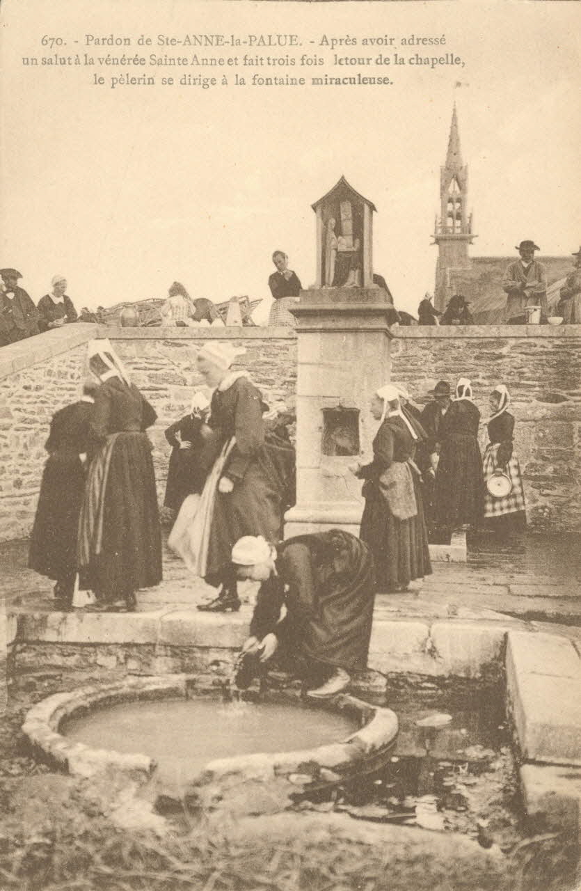 carte postale STE ANNE LA PALUD 1903-1920 020233 Photo