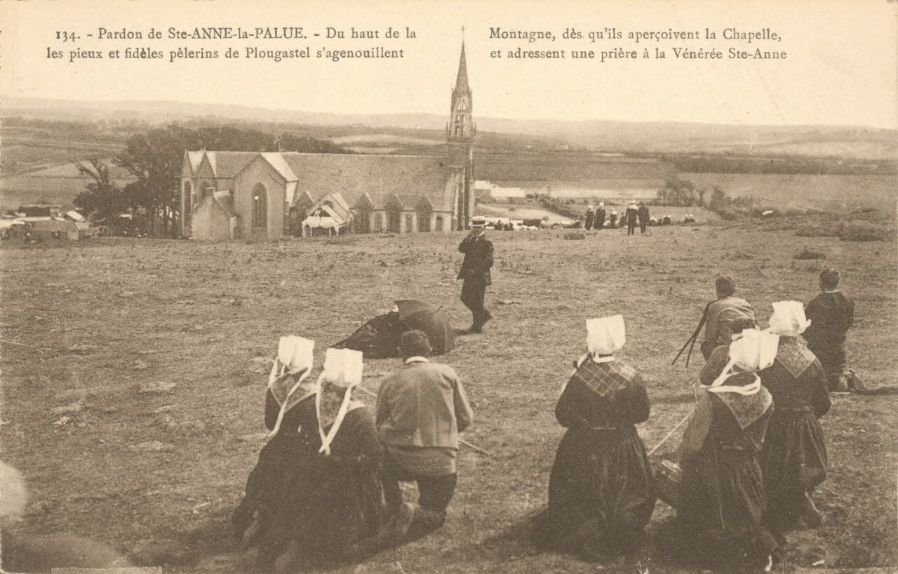 carte postale STE ANNE LA PALUD 1903-1920 020234 Photo
