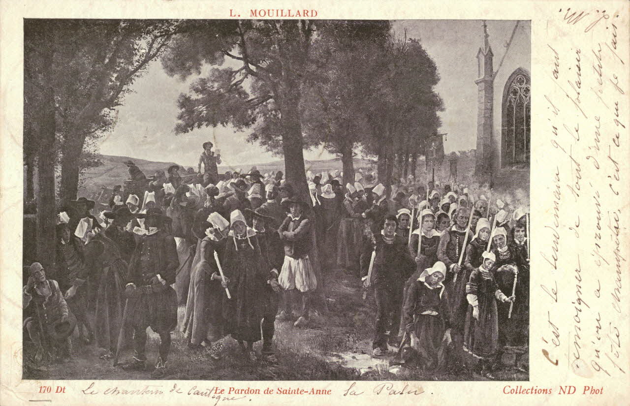 carte postale STE ANNE LA PALUD 1901 020235 Photo