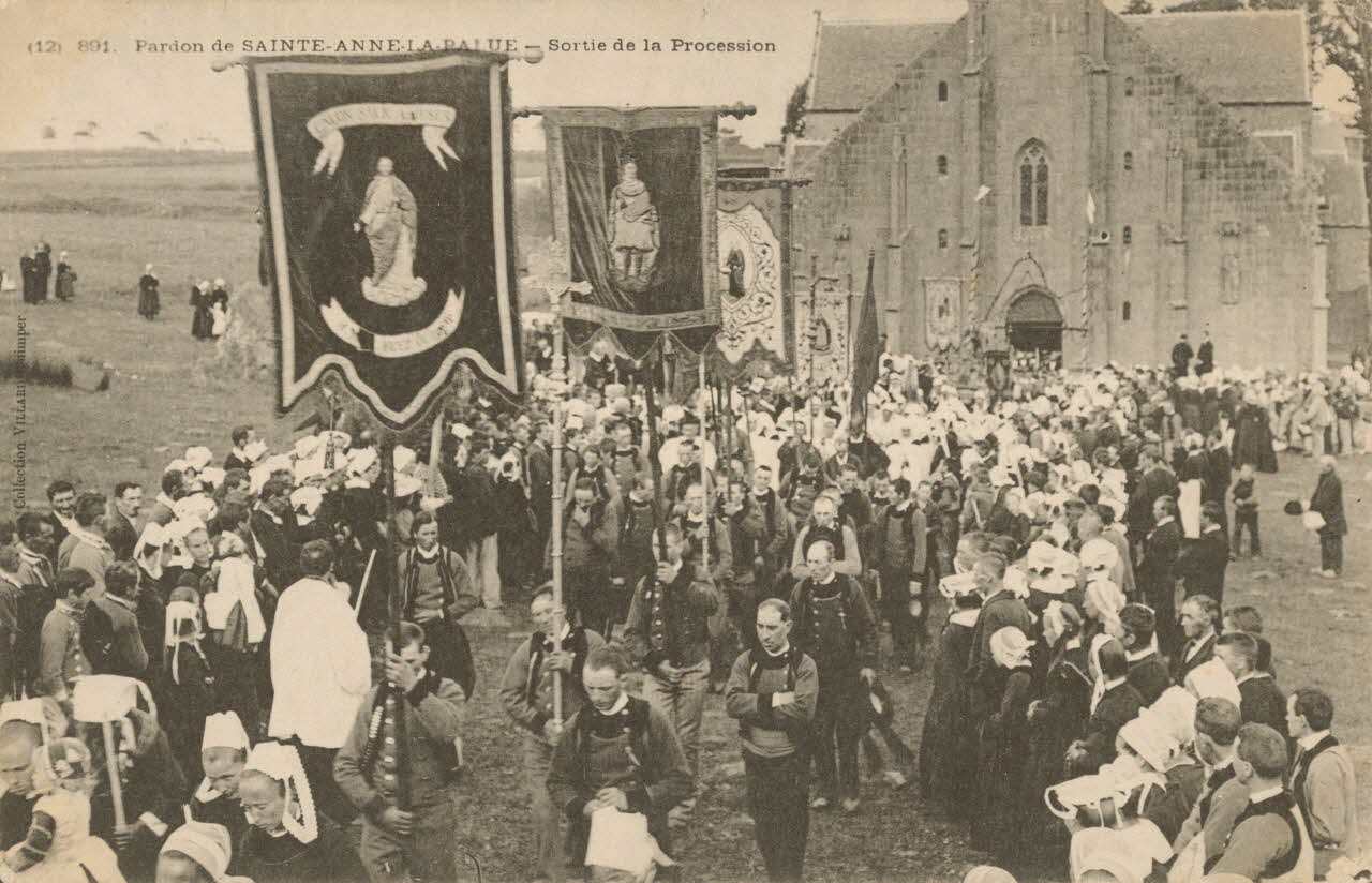 carte postale STE ANNE LA PALUD 1906 020260 Photo