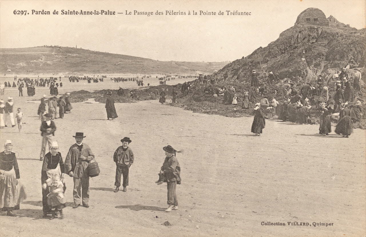 carte postale STE ANNE LA PALUD 1903-1920 020266 Photo
