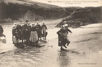carte postale STE ANNE LA PALUD 1903-1920 020267 Photo