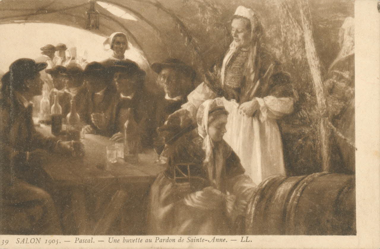 carte postale STE ANNE LA PALUD 1903-1920 020277 Photo