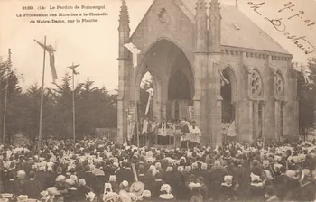 carte postale LA PROCESSION DES MIRACLES Finistère 1903 020330 Photo