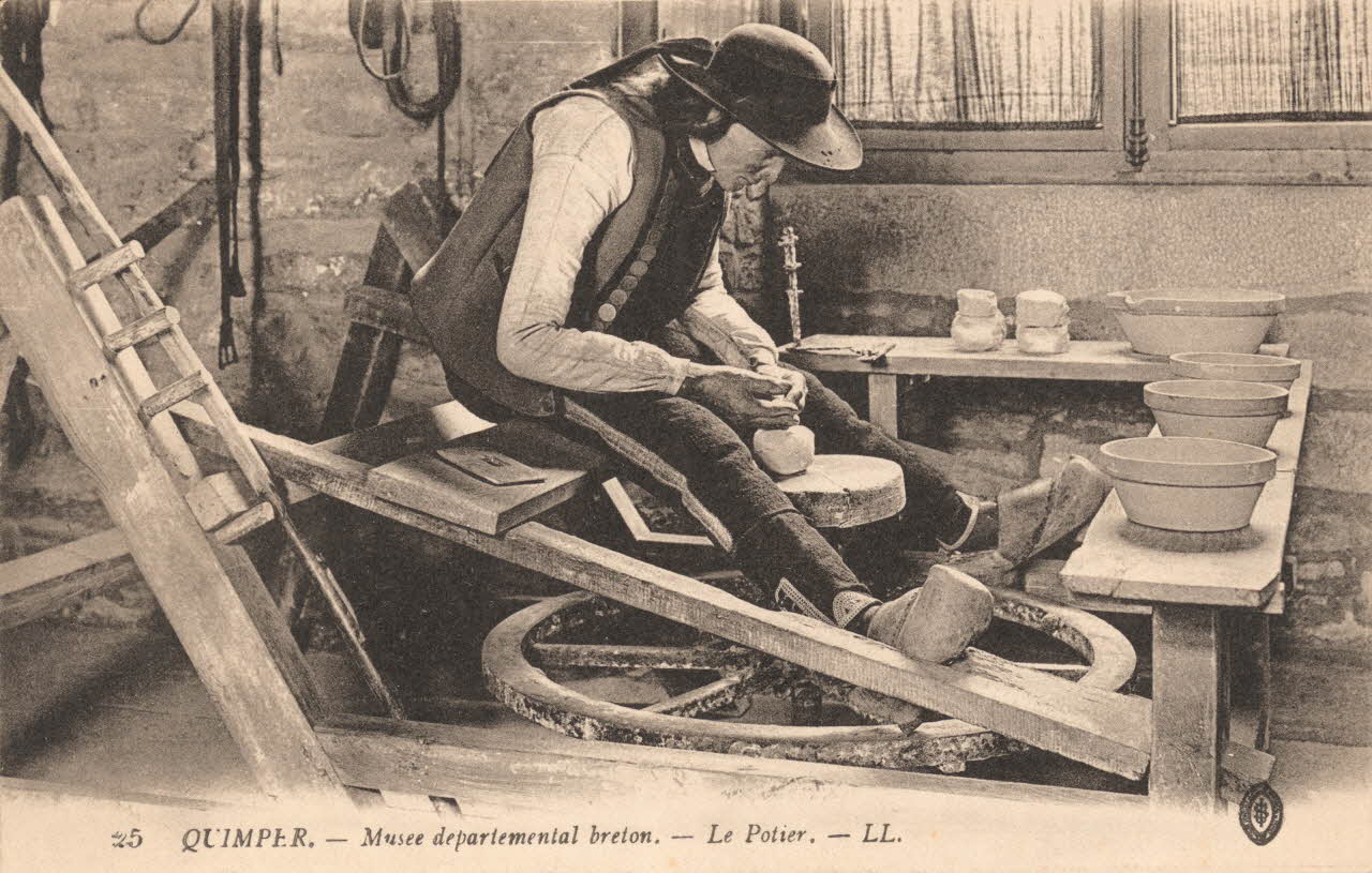 carte postale LE POTIER Finistère 1903-1920 020452 Photo