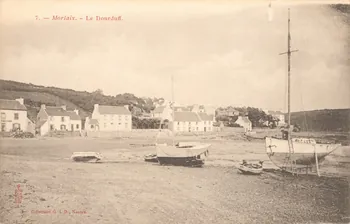 carte postale MORLAIX. LE DOURDUFF Finistère 1903 020622 Photo