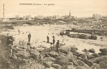 carte postale VUE GENERALE Finistère 1903-1920 020696 Photo