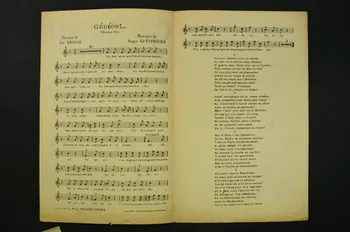 Roger Guttinguer ; G Editions Krier chanson petit format 1916 1971.33.100 Photo Mucem
