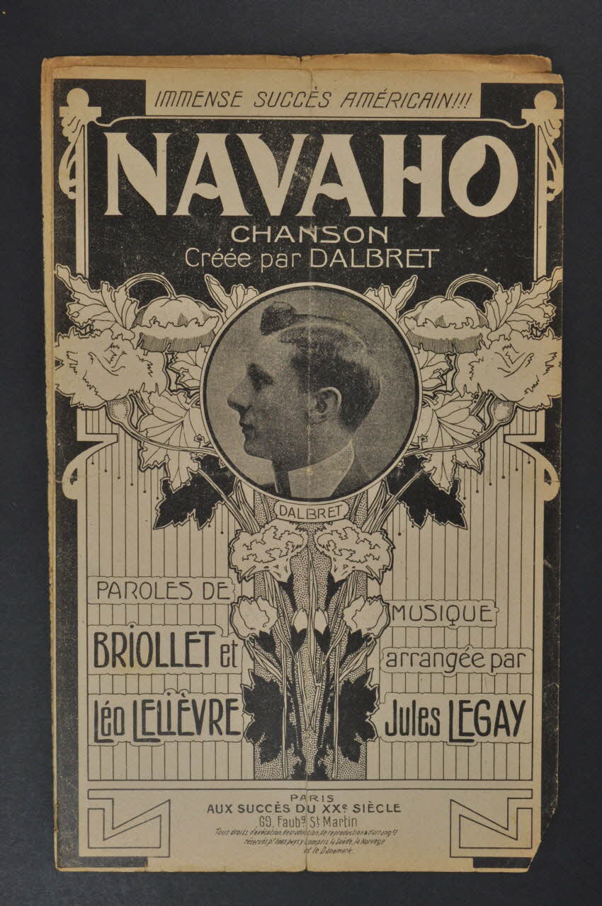 Paul Briollet ; Jules Legay ; Léo Lelièvre ; Paul Dalbret ; Aux Succès Du Xxème Siècle chanson petit format 1903 1971.33.106 Photo Mucem