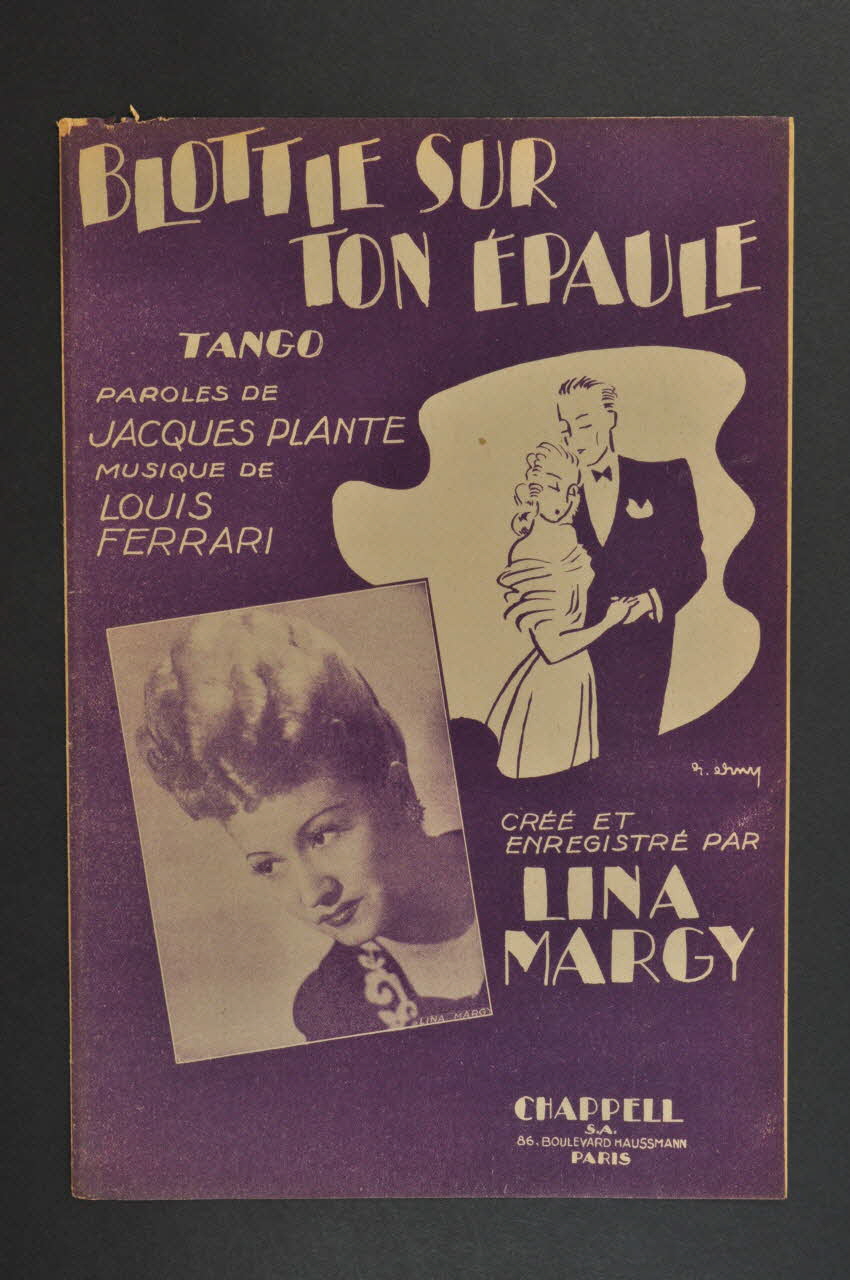 partition de musique petit format 1969.88.331 Photo Mucem