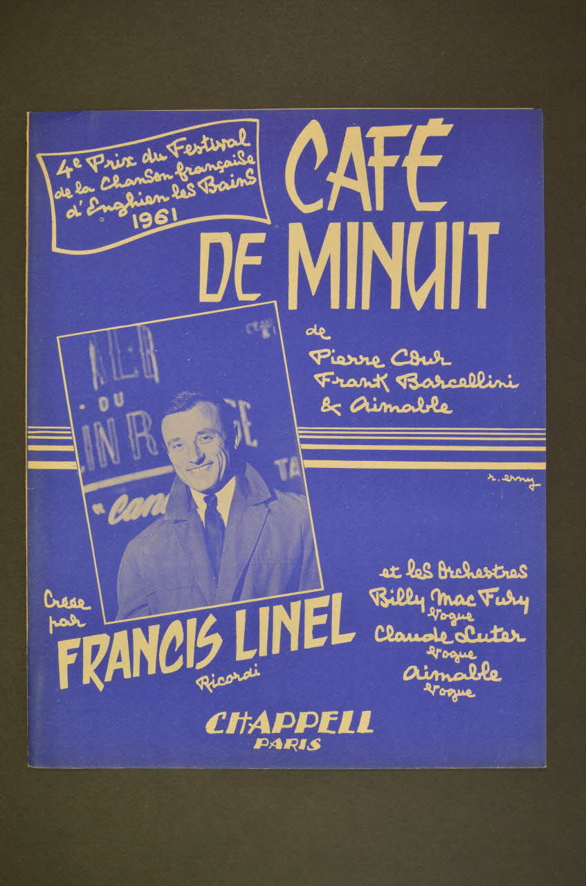 partition de musique petit format 1969.88.340 Photo Mucem