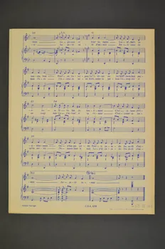partition de musique petit format 1969.88.340 Photo Mucem