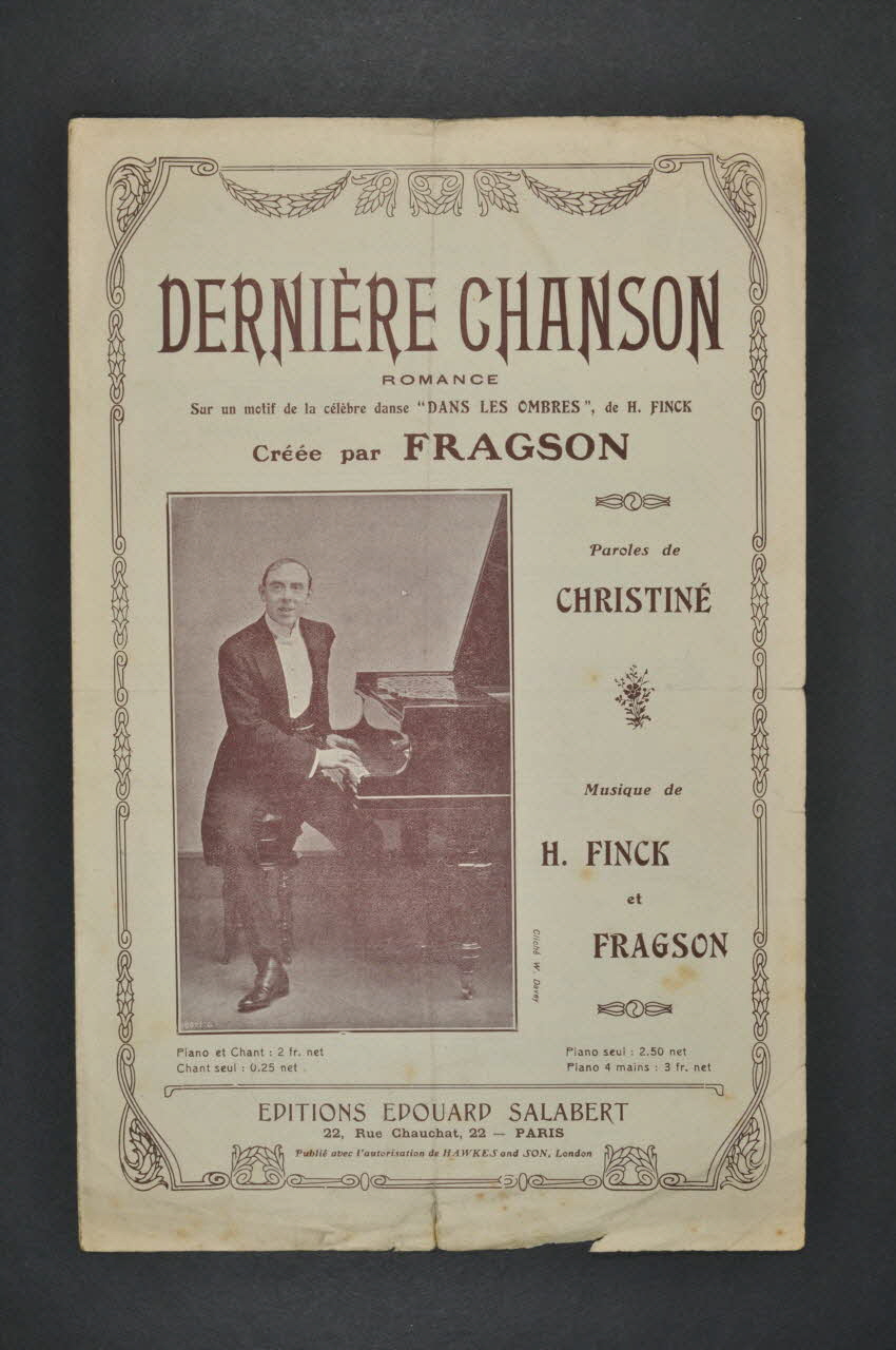 chanson petit format 1971.33.129 Photo Mucem