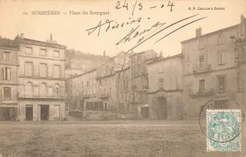 carte postale PLACE DU BOURGUET Gard 1904 021881  Photo