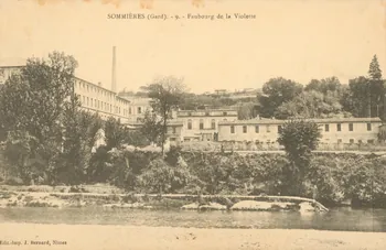 carte postale FAUBOURG DE LA VIOLETTE Gard 1903-1920 021883  Photo