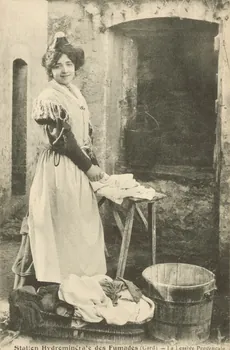 carte postale LA LESSIVE PROVENCALE 1912 021903  Photo