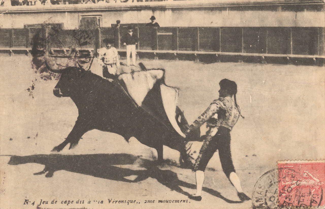 carte postale JEU DE CAPE DIT "A LA VERONIQUE" Gard 1907 021942 Photo