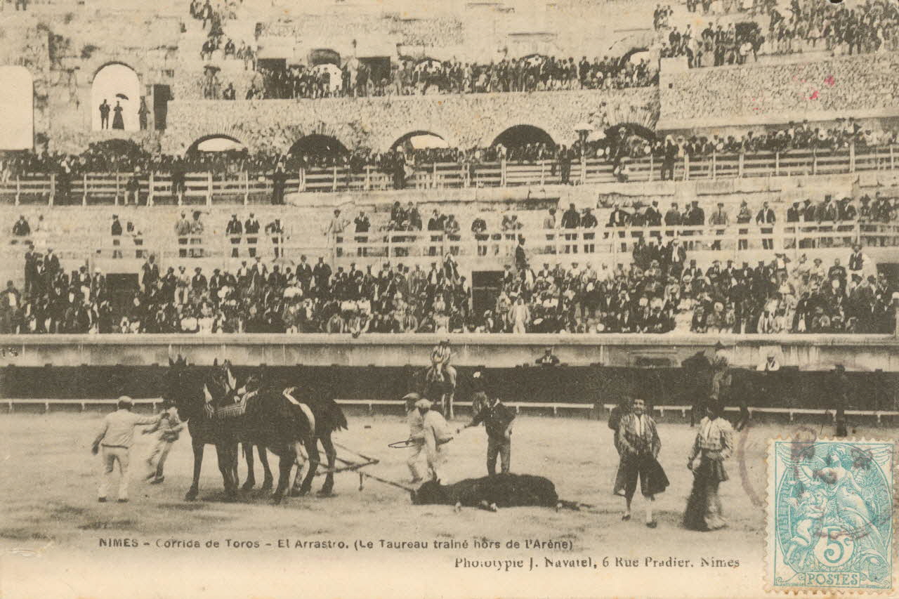 carte postale EL ARRASTRO Gard 1906 021951 Photo