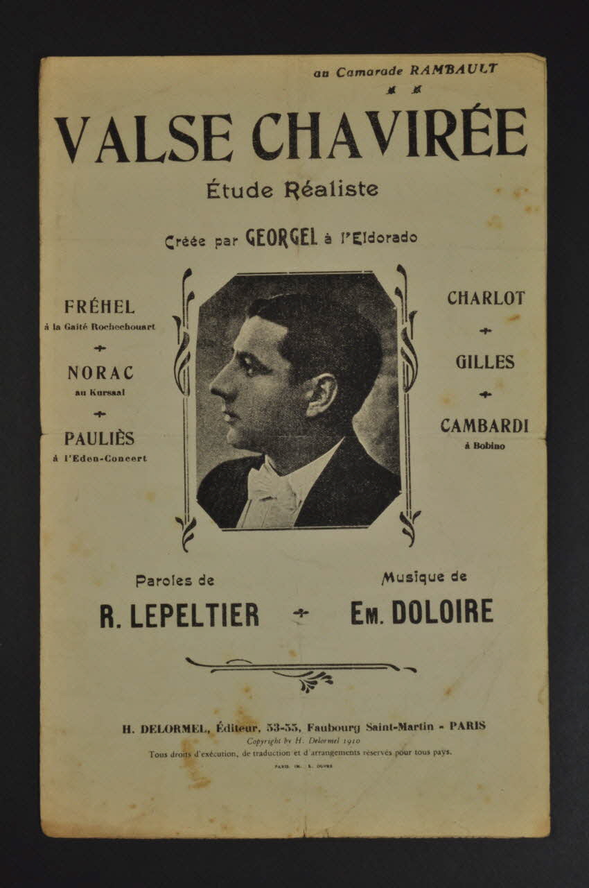 chanson petit format 1971.33.133 Photo Mucem