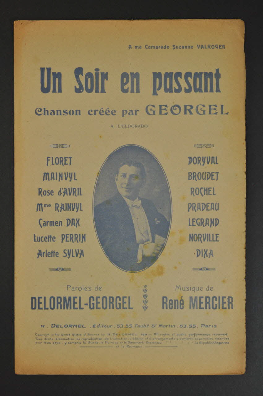 chanson petit format 1971.33.134 Photo Mucem