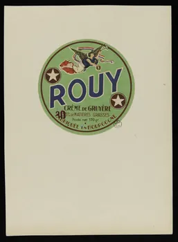 estampe ROUY  CREME DE GRUYERE 1942.5.27  Photo