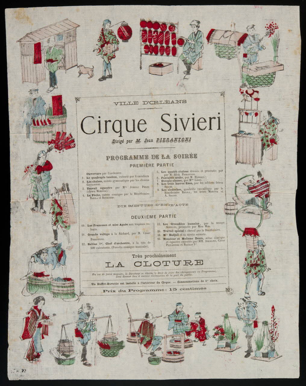 estampe Cirque Sivieri 1955.147.1 Photo