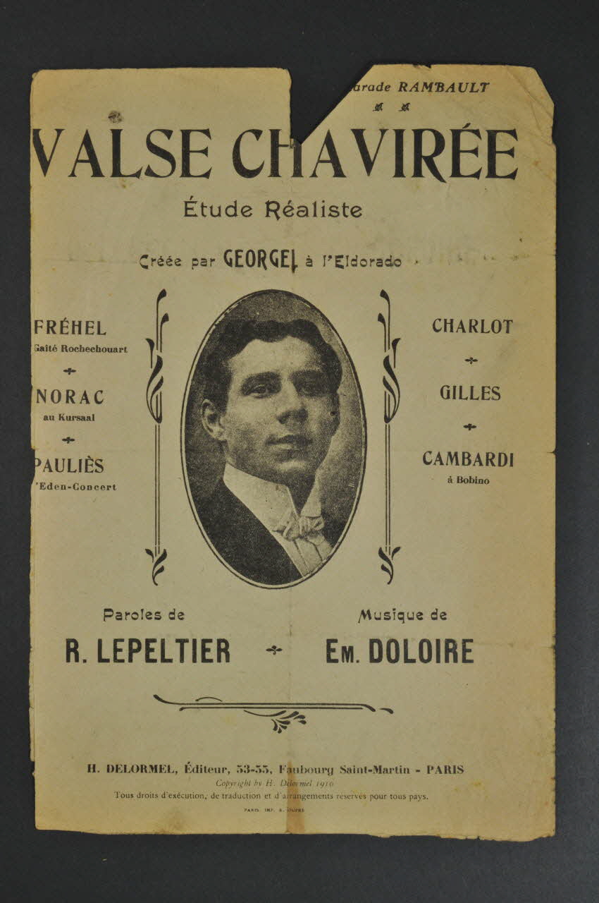 chanson petit format 1971.33.137 Photo Mucem