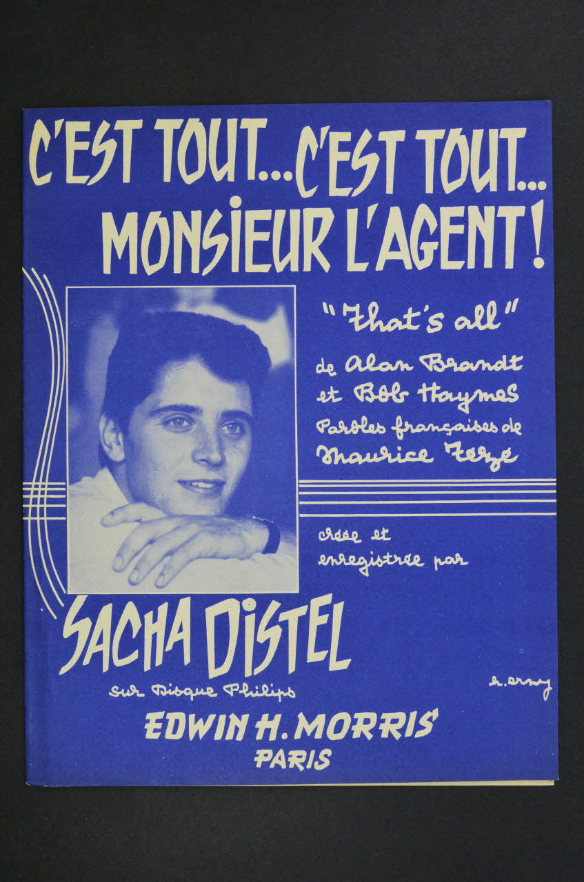 chanson petit format 1969.88.367 Photo Mucem