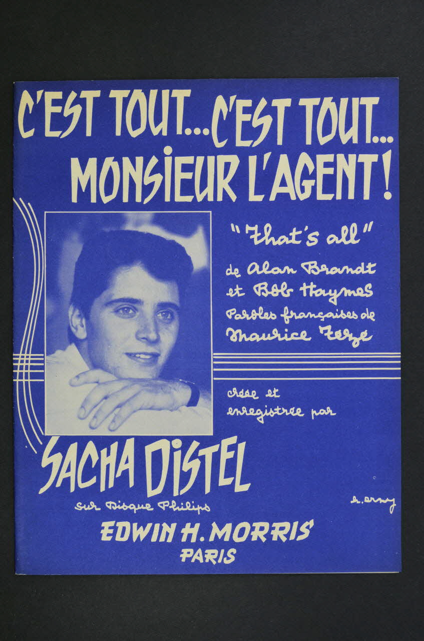 chanson petit format 1969.88.368 Photo Mucem