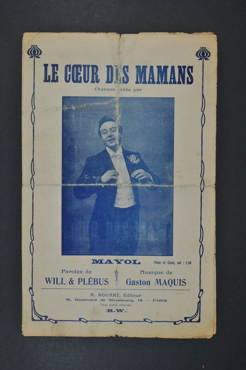 chanson petit format 1971.33.156 Photo Mucem