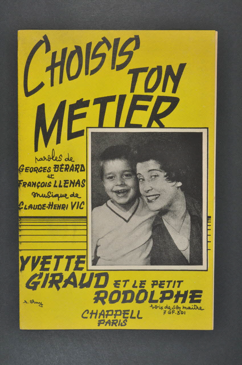 partition de musique petit format 1969.88.384 Photo Mucem