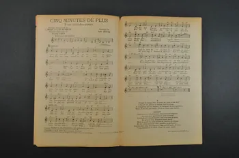 partition de musique petit format 1969.88.385 Photo Mucem