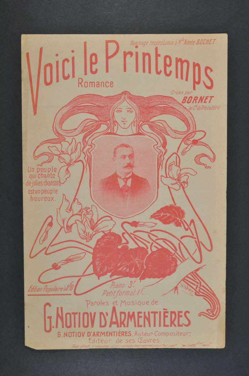 chanson petit format 1971.33.174 Photo Mucem