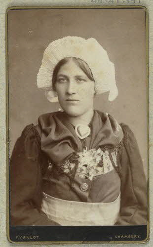 P. Vuillot photographie Album n°1 du Musée d'ethnographie du Trocadéro Rhône-Alpes, France 1875-1899 Ph.1944.41.141 Photo